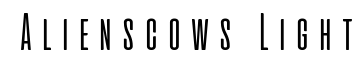 Aliens & Cows Light