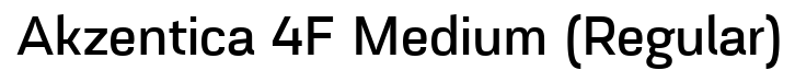 Akzentica 4F Medium