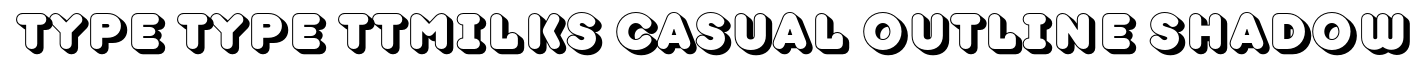 TT Milks Casual Outline Shadow