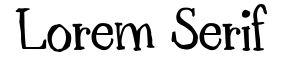 Lorem Serif