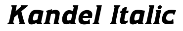Kandel Italic