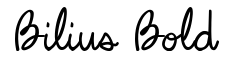 Bilius Bold
