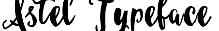 Astel Typeface