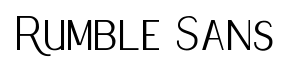 Rumble Sans