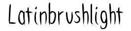 Latinbrushlight