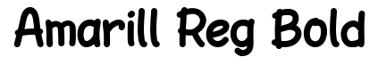 Amarill Reg Bold