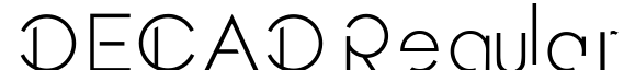 DECAD Regular