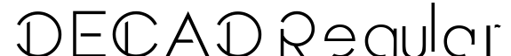 DECAD Regular
