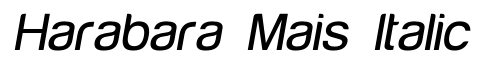 Harabara Mais Italic