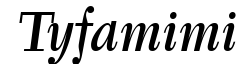 Tyfa Md ITC TT Medium Italic