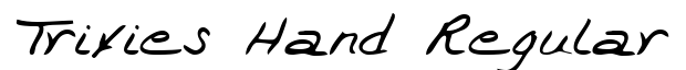 Trixies Hand Regular