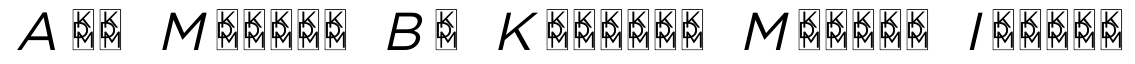 All Modern By Kestrel Montes Italic