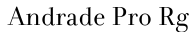 Andrade Pro-Regular