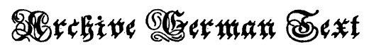 Archive German Text