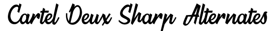 Cartel Deux Sharp Alternates