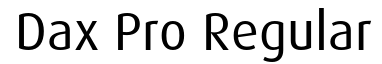 Dax Pro-Regular