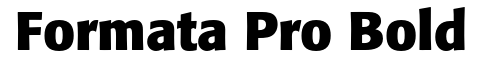Formata Pro Bold