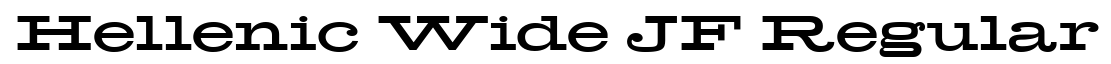 Hellenic Wide JF-Regular