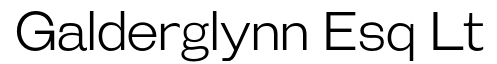 Galderglynn Esq.Lt-Regular