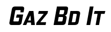 Gaz Rg-Bold Italic