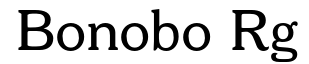 Bonobo Rg-Regular