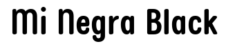 Mi Negra Black