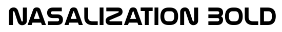 Nasalization Bold