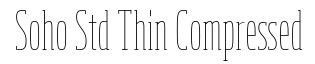 Soho Std Thin Compressed