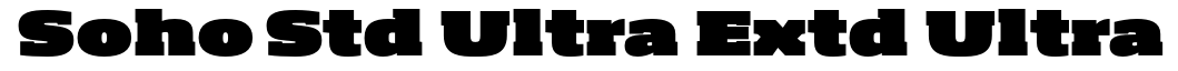 Soho Std Ultra Extended Ultra