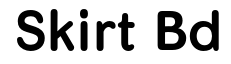 Skirt Rg-Bold