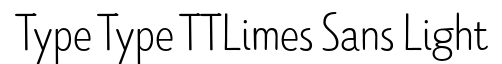 TT Limes Sans Light