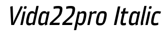 Vida 22 Pro Italic