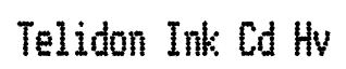 Telidon Ink Cd Hv-Regular