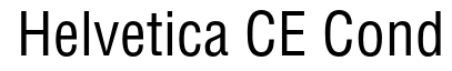 Helvetica CE Medium Condensed