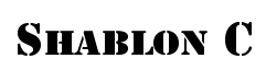 Shablon C