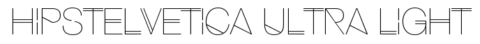 Hipstelvetica Ultra Light