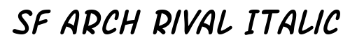 SF Arch Rival Italic