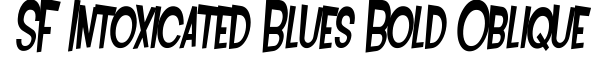 SF Intoxicated Blues Bold Oblique