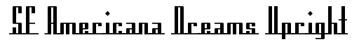 SF Americana Dreams Upright