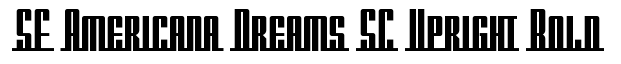 SF Americana Dreams SC Upright Bold