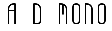 A.D. MONO
