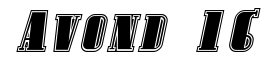 Avondale SC Inline Italic