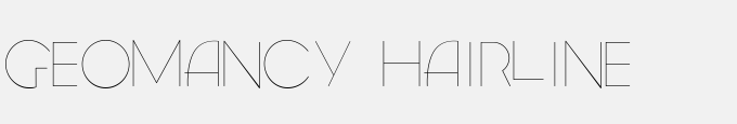 Geomancy Hairline