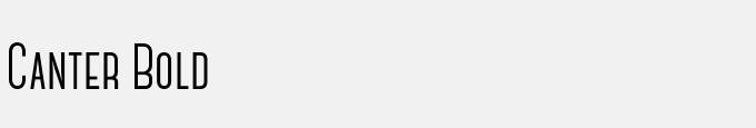 Canter Bold