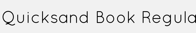 Quicksand Book Regular