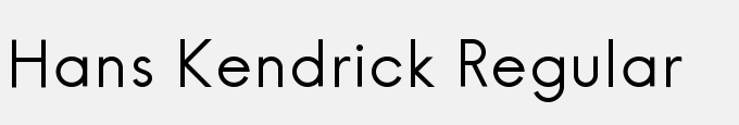 Hans Kendrick Regular