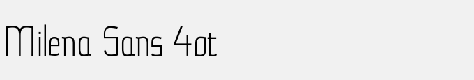Milena Sans