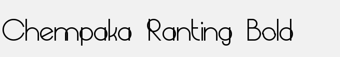 Chempaka Ranting Bold