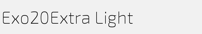 Exo 2.0 Extra Light
