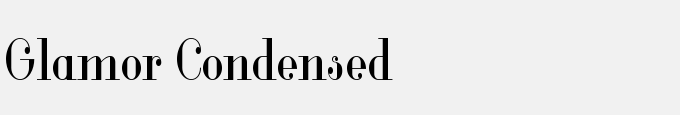 Glamor Condensed